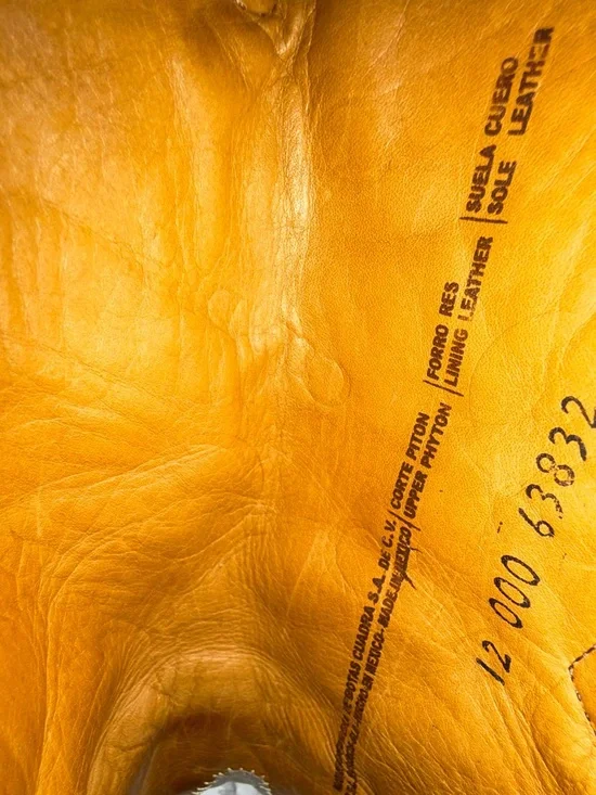 Cuadra Python Western Boots - Picture 6 of 14